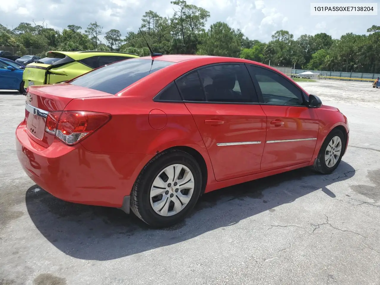 2014 Chevrolet Cruze Ls VIN: 1G1PA5SGXE7138204 Lot: 62870845