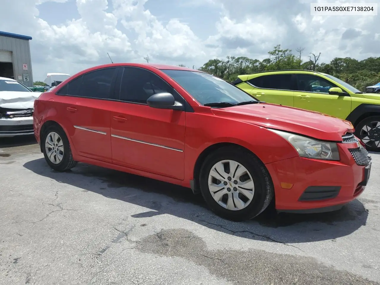 2014 Chevrolet Cruze Ls VIN: 1G1PA5SGXE7138204 Lot: 62870845
