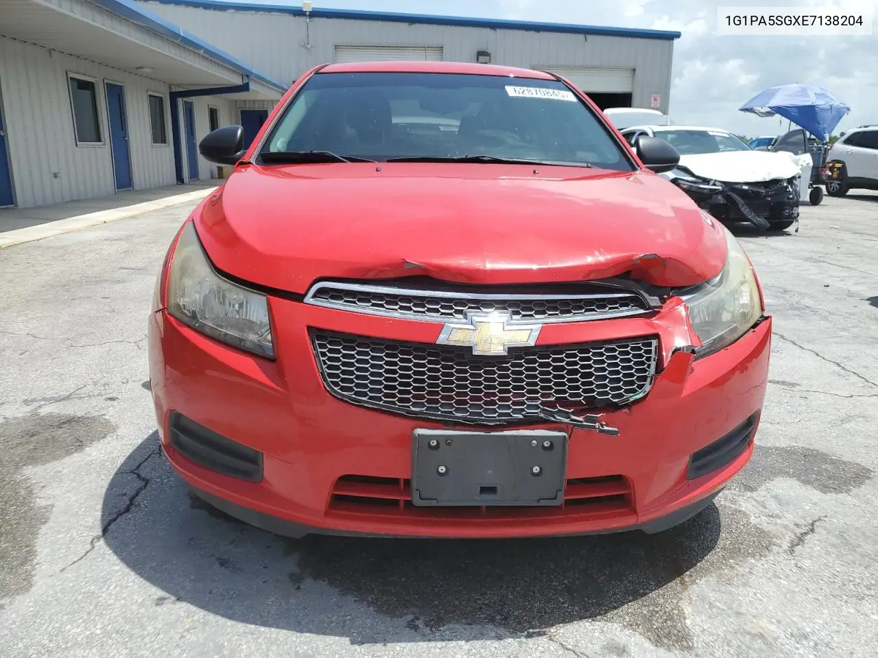 2014 Chevrolet Cruze Ls VIN: 1G1PA5SGXE7138204 Lot: 62870845