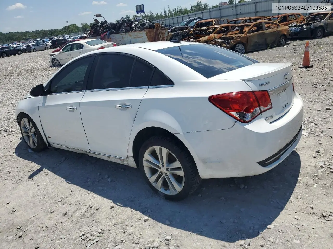 2014 Chevrolet Cruze Ltz VIN: 1G1PG5SB4E7108585 Lot: 62893115