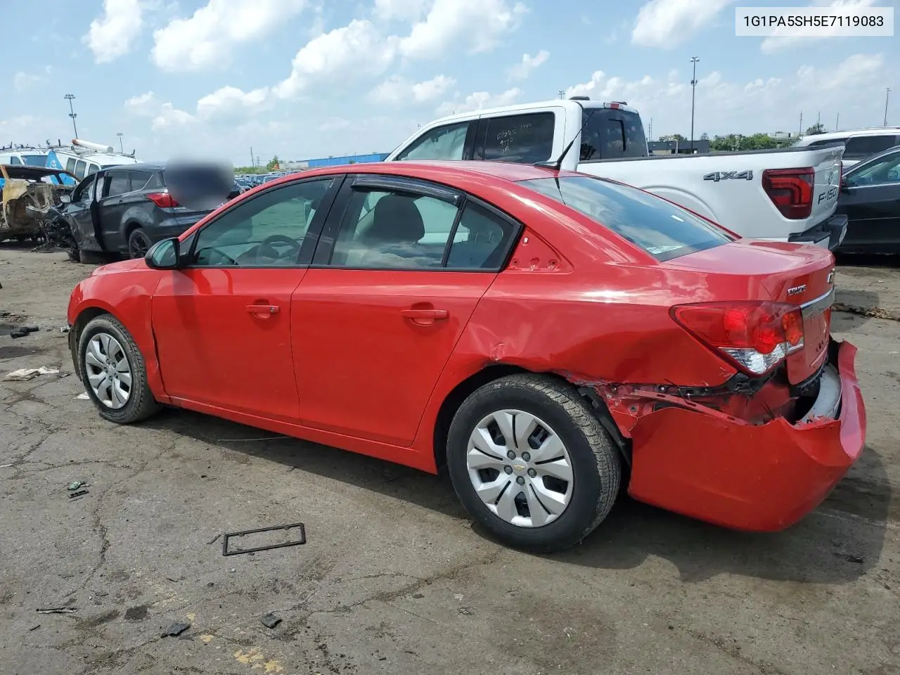 2014 Chevrolet Cruze Ls VIN: 1G1PA5SH5E7119083 Lot: 62915635