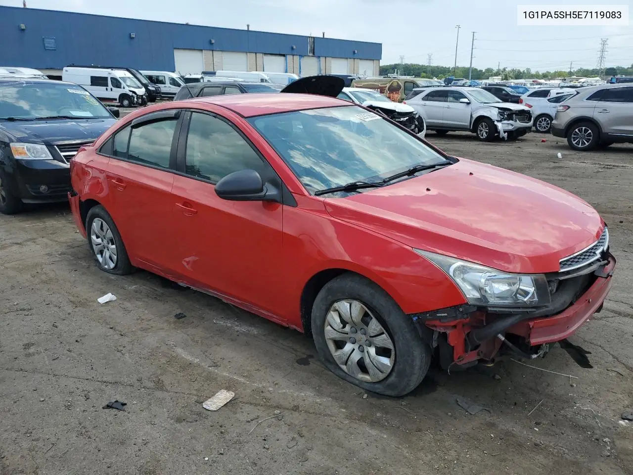 2014 Chevrolet Cruze Ls VIN: 1G1PA5SH5E7119083 Lot: 62915635