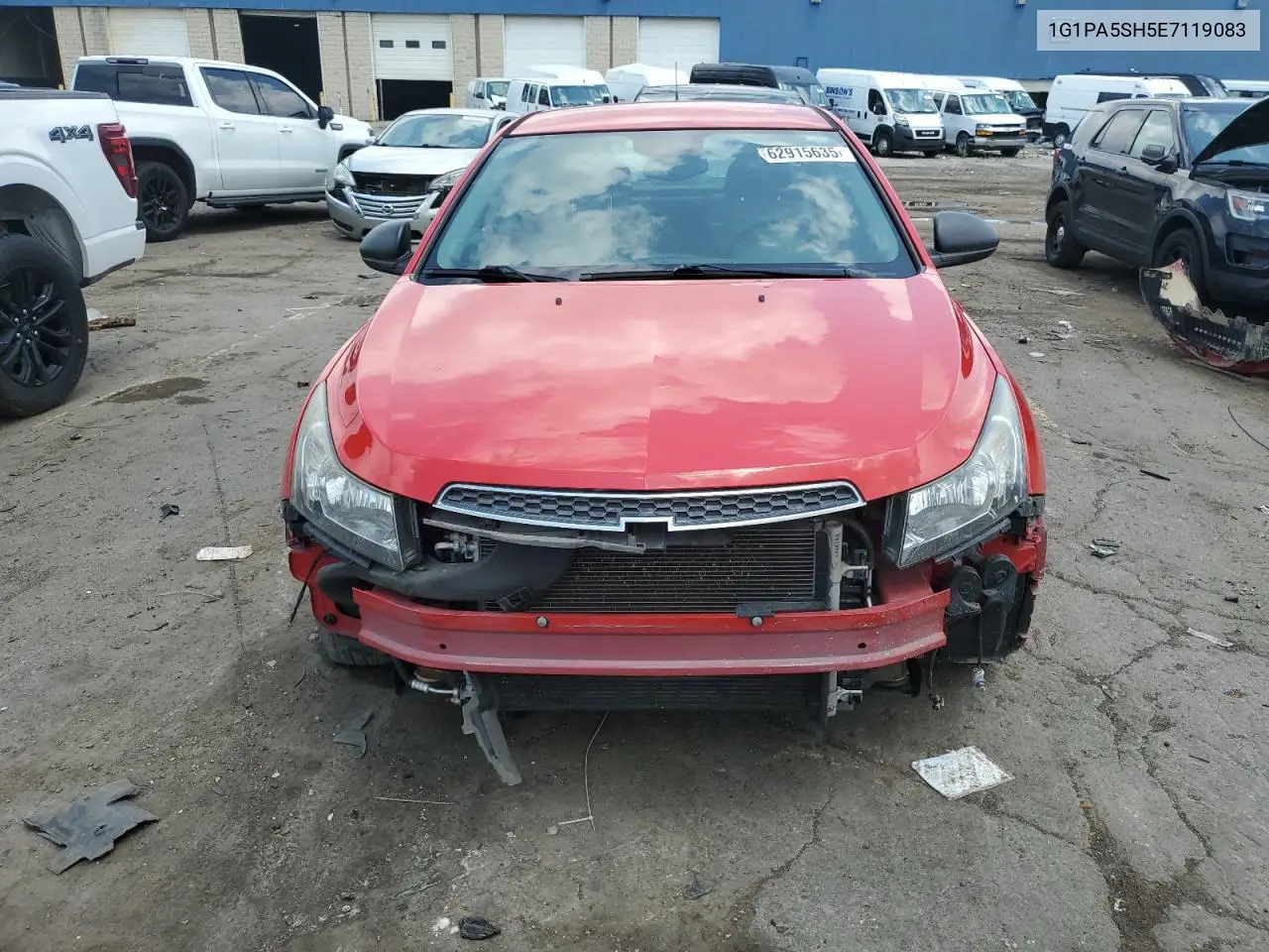 2014 Chevrolet Cruze Ls VIN: 1G1PA5SH5E7119083 Lot: 62915635