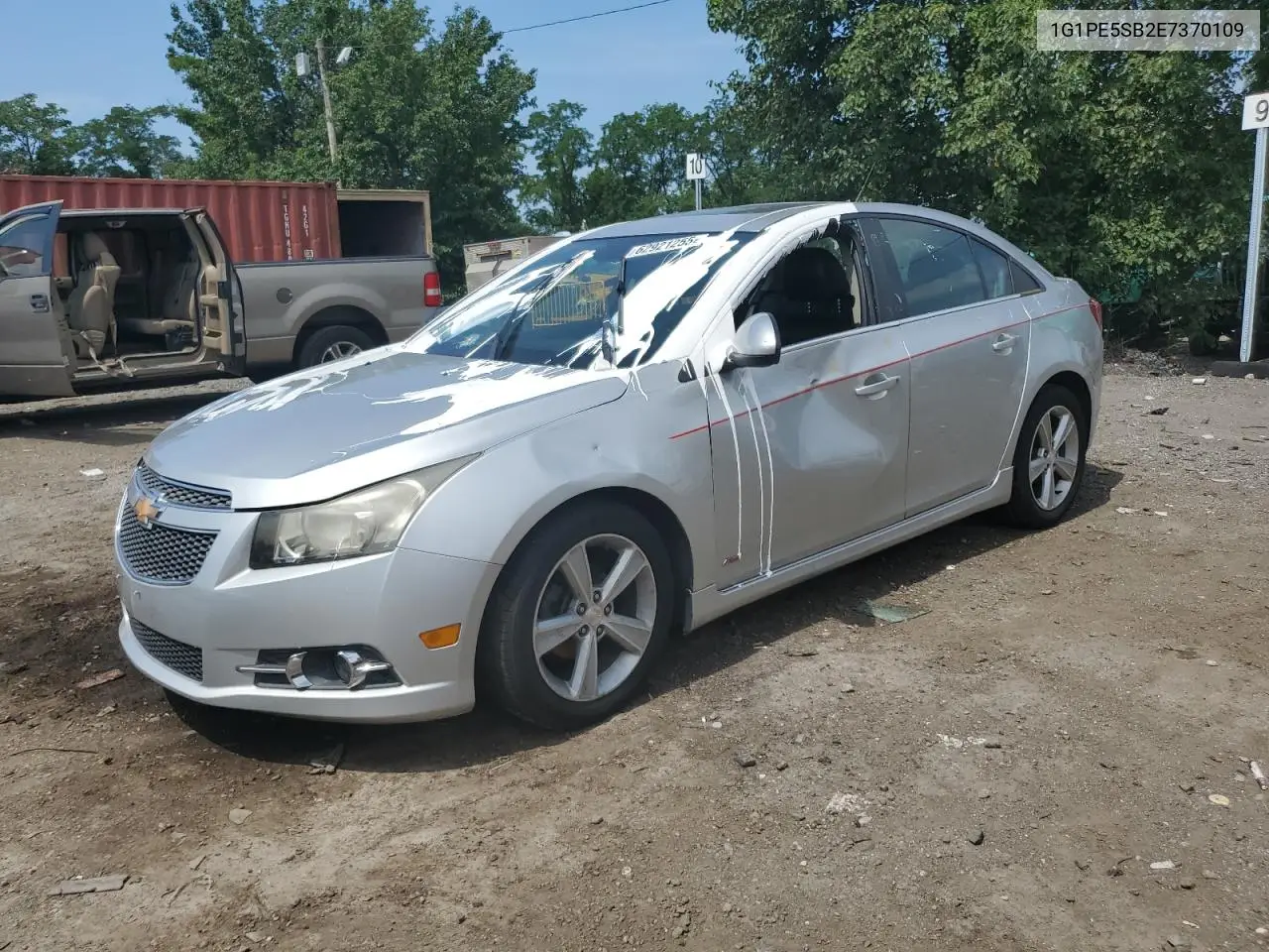 2014 Chevrolet Cruze Lt VIN: 1G1PE5SB2E7370109 Lot: 62921255
