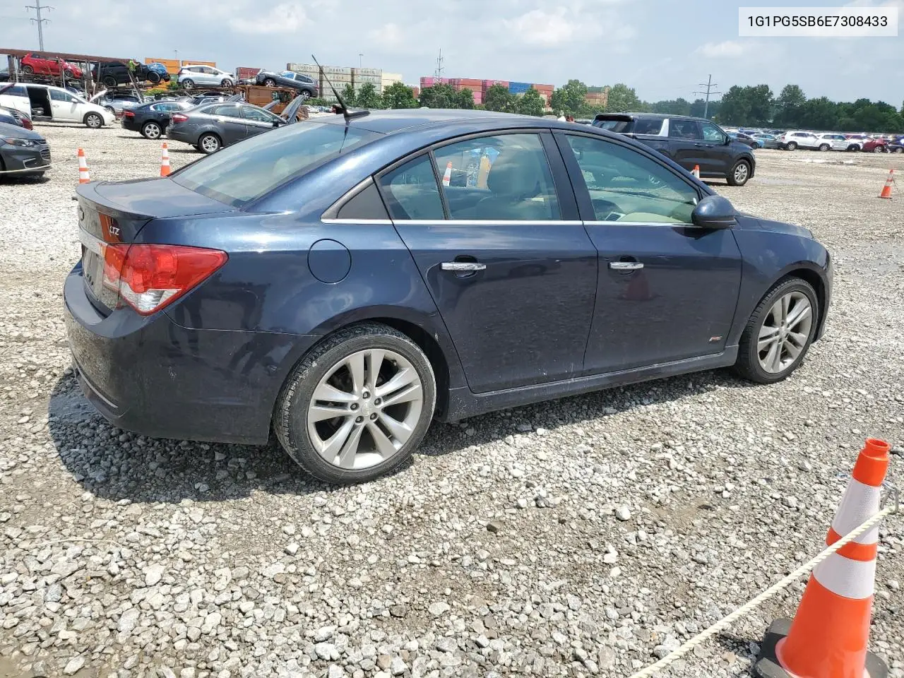 2014 Chevrolet Cruze Ltz VIN: 1G1PG5SB6E7308433 Lot: 62957555
