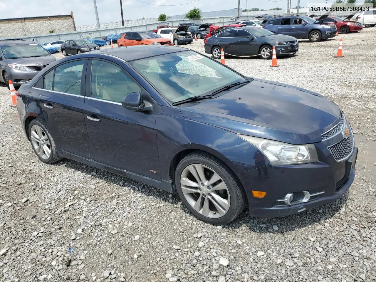 2014 Chevrolet Cruze Ltz VIN: 1G1PG5SB6E7308433 Lot: 62957555