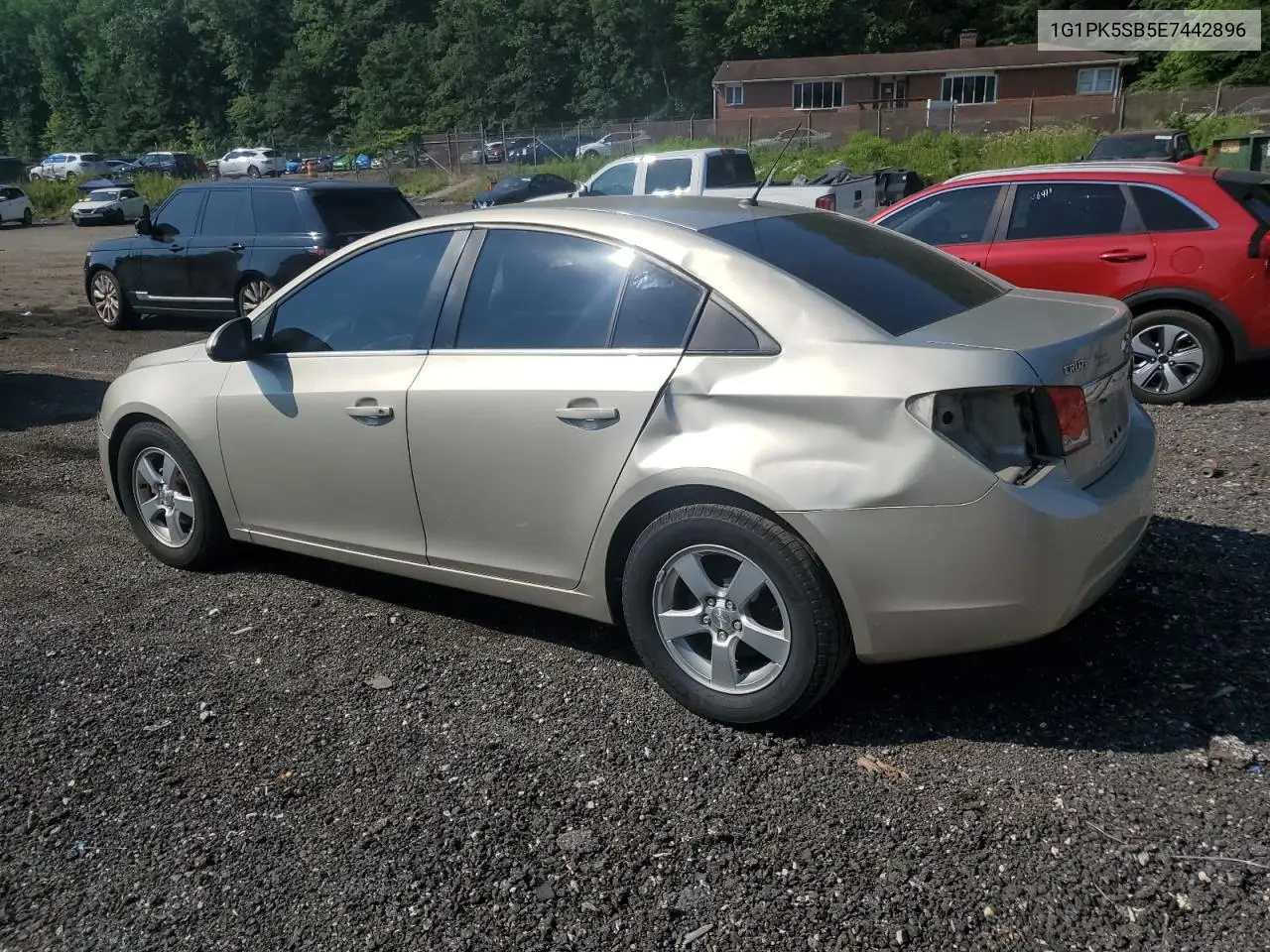 2014 Chevrolet Cruze Lt VIN: 1G1PK5SB5E7442896 Lot: 62989255