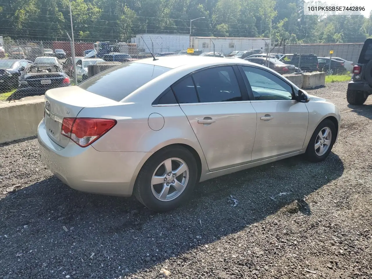 2014 Chevrolet Cruze Lt VIN: 1G1PK5SB5E7442896 Lot: 62989255