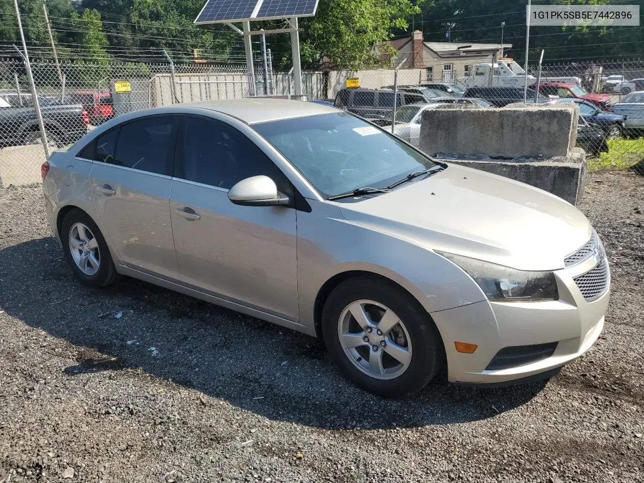 2014 Chevrolet Cruze Lt VIN: 1G1PK5SB5E7442896 Lot: 62989255