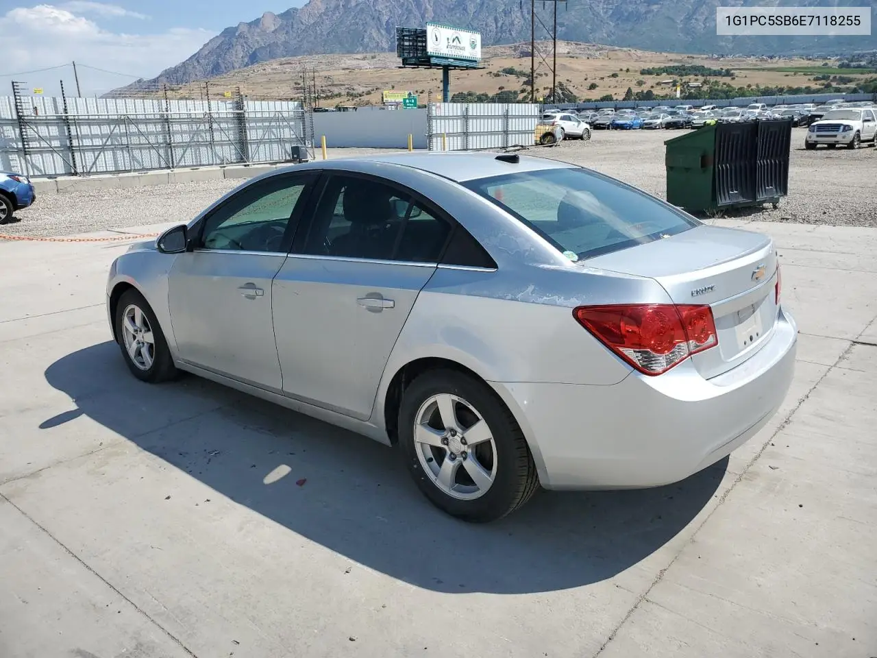 2014 Chevrolet Cruze Lt VIN: 1G1PC5SB6E7118255 Lot: 63158855