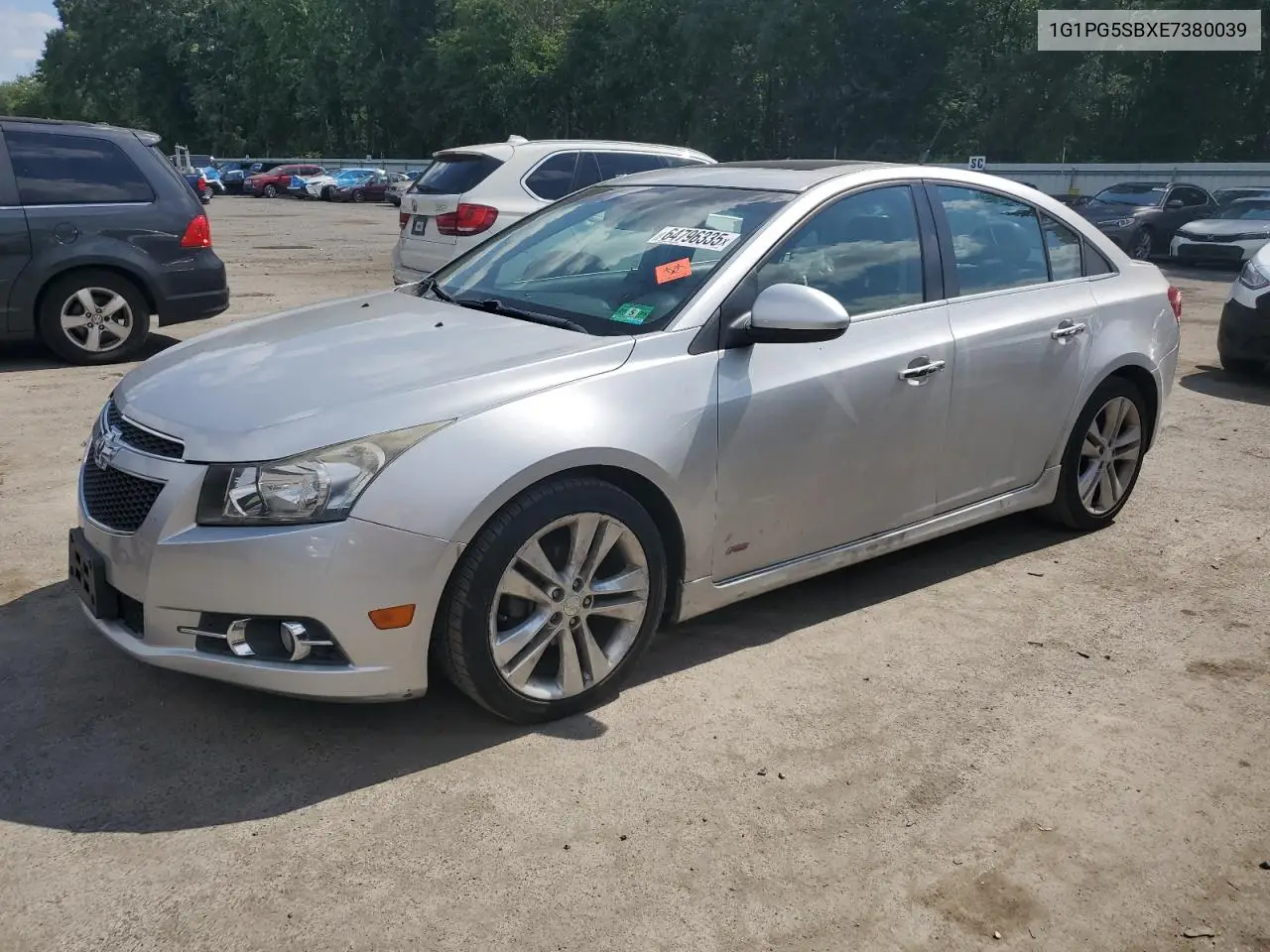 2014 Chevrolet Cruze Ltz VIN: 1G1PG5SBXE7380039 Lot: 64796335