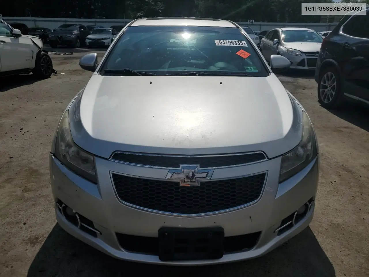 2014 Chevrolet Cruze Ltz VIN: 1G1PG5SBXE7380039 Lot: 64796335