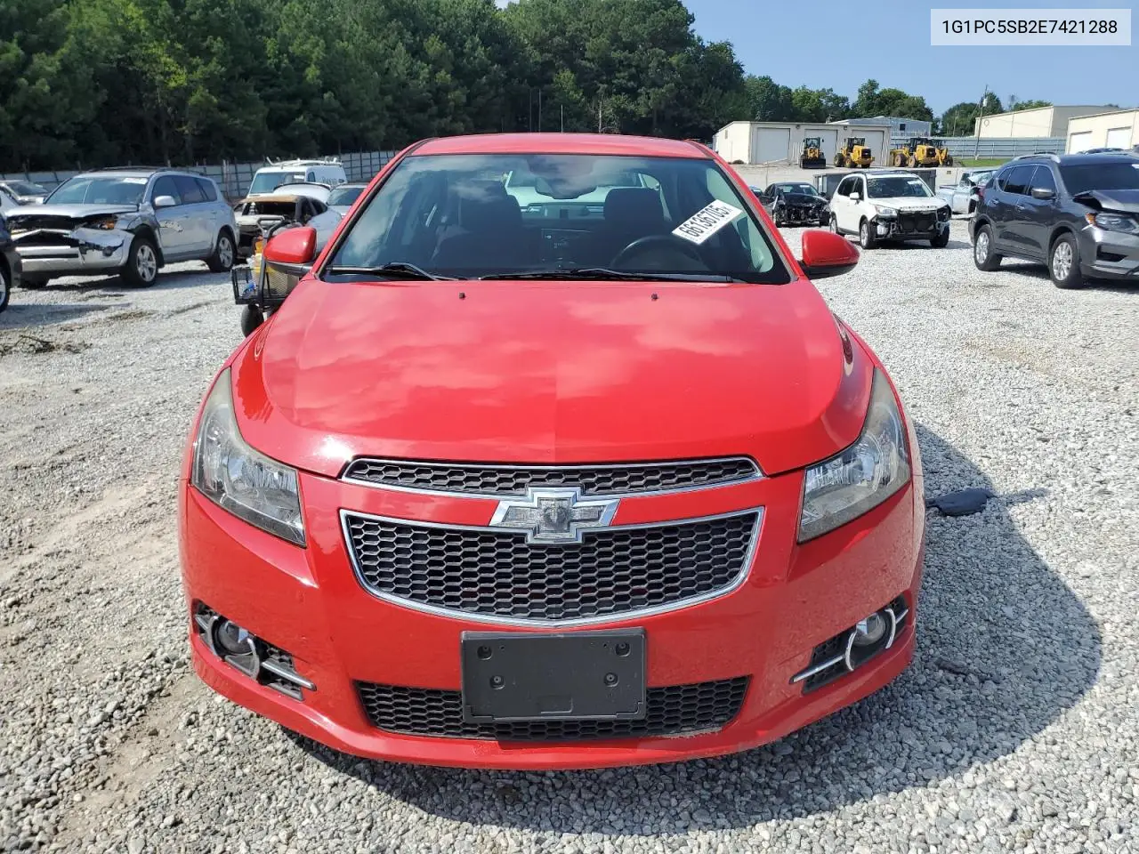 2014 Chevrolet Cruze Lt VIN: 1G1PC5SB2E7421288 Lot: 66136705