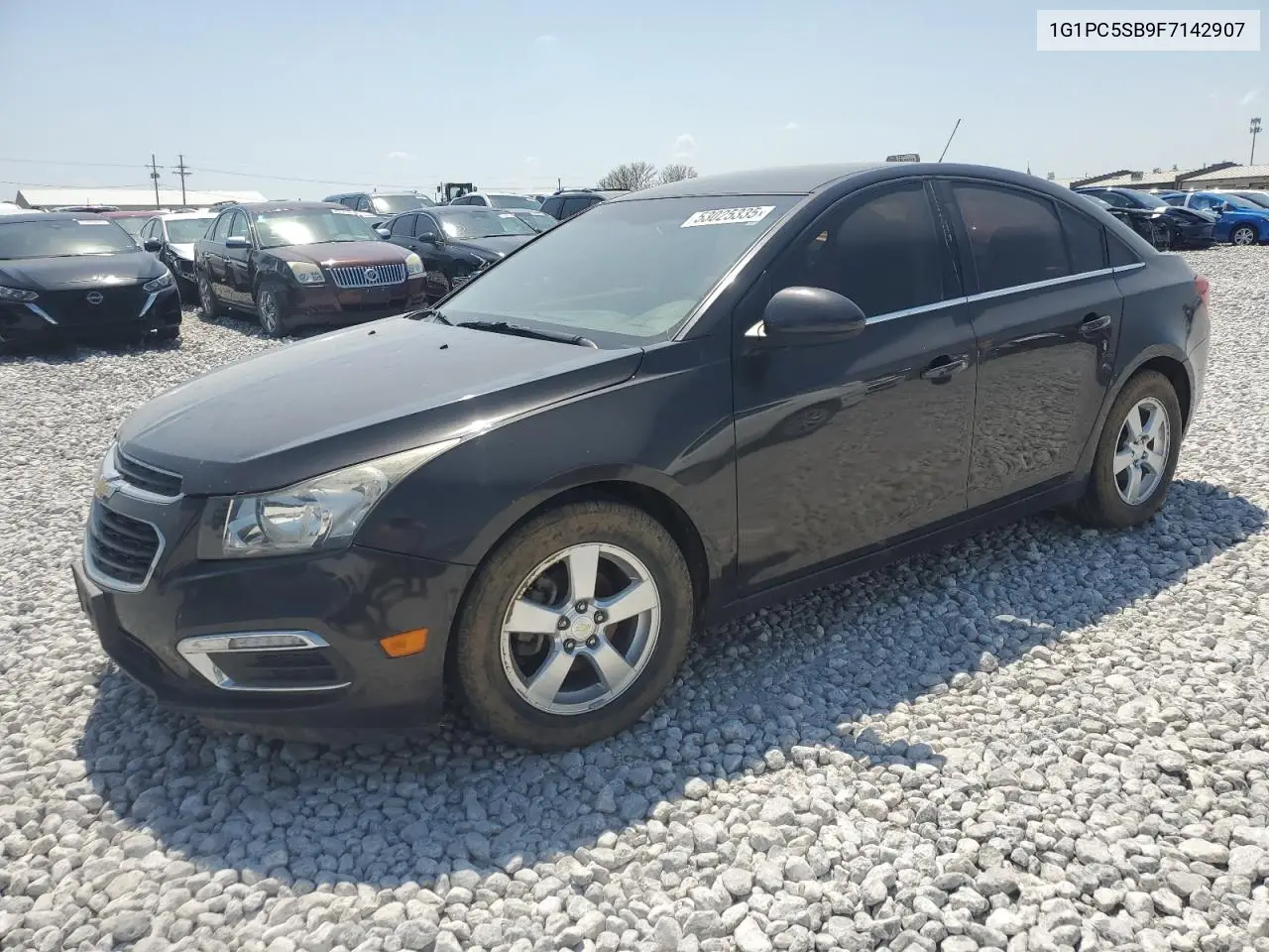2015 Chevrolet Cruze Lt VIN: 1G1PC5SB9F7142907 Lot: 53025335