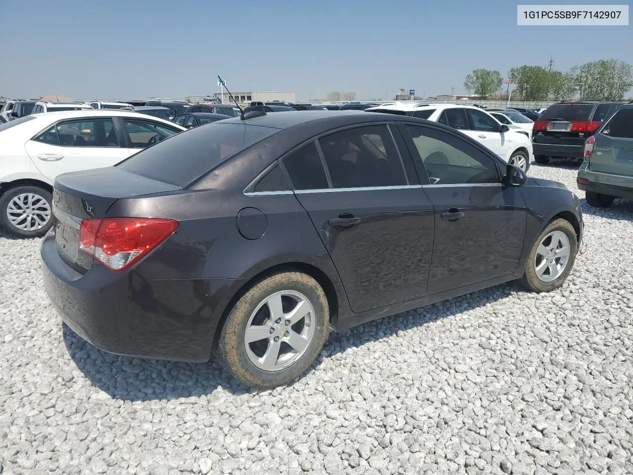2015 Chevrolet Cruze Lt VIN: 1G1PC5SB9F7142907 Lot: 53025335