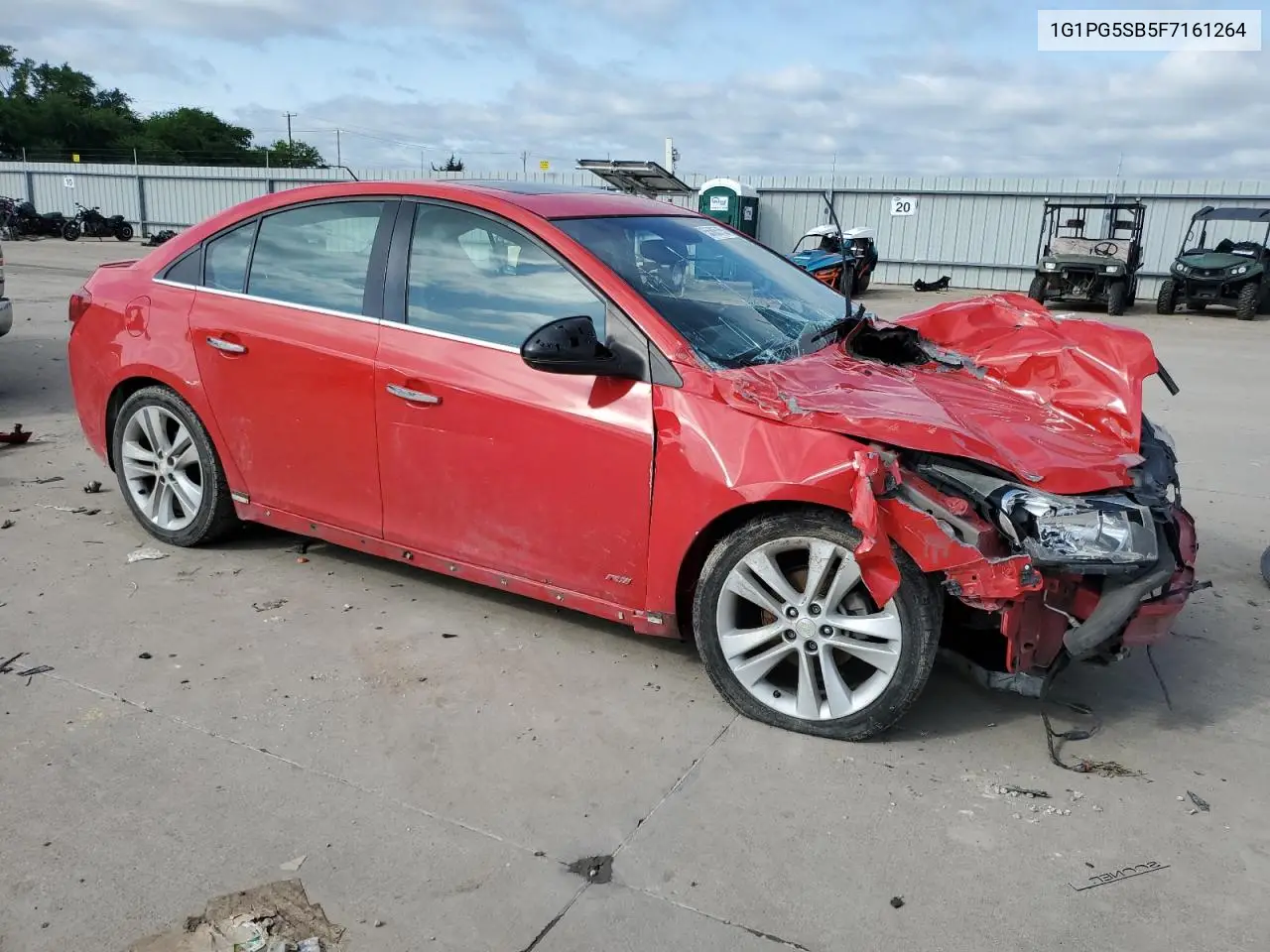 2015 Chevrolet Cruze Ltz VIN: 1G1PG5SB5F7161264 Lot: 55885755