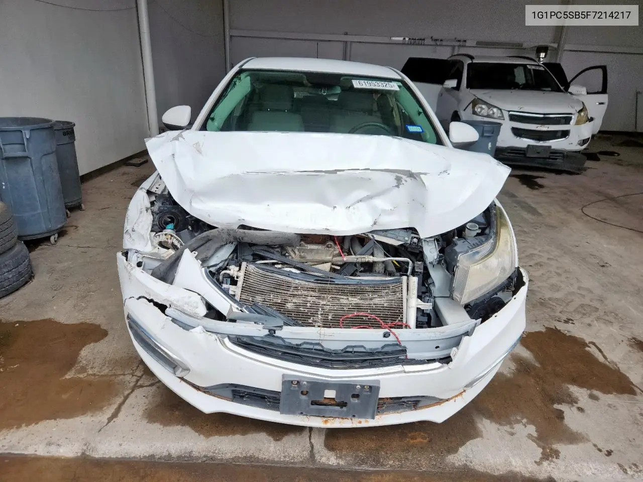 2015 Chevrolet Cruze Lt VIN: 1G1PC5SB5F7214217 Lot: 61953325