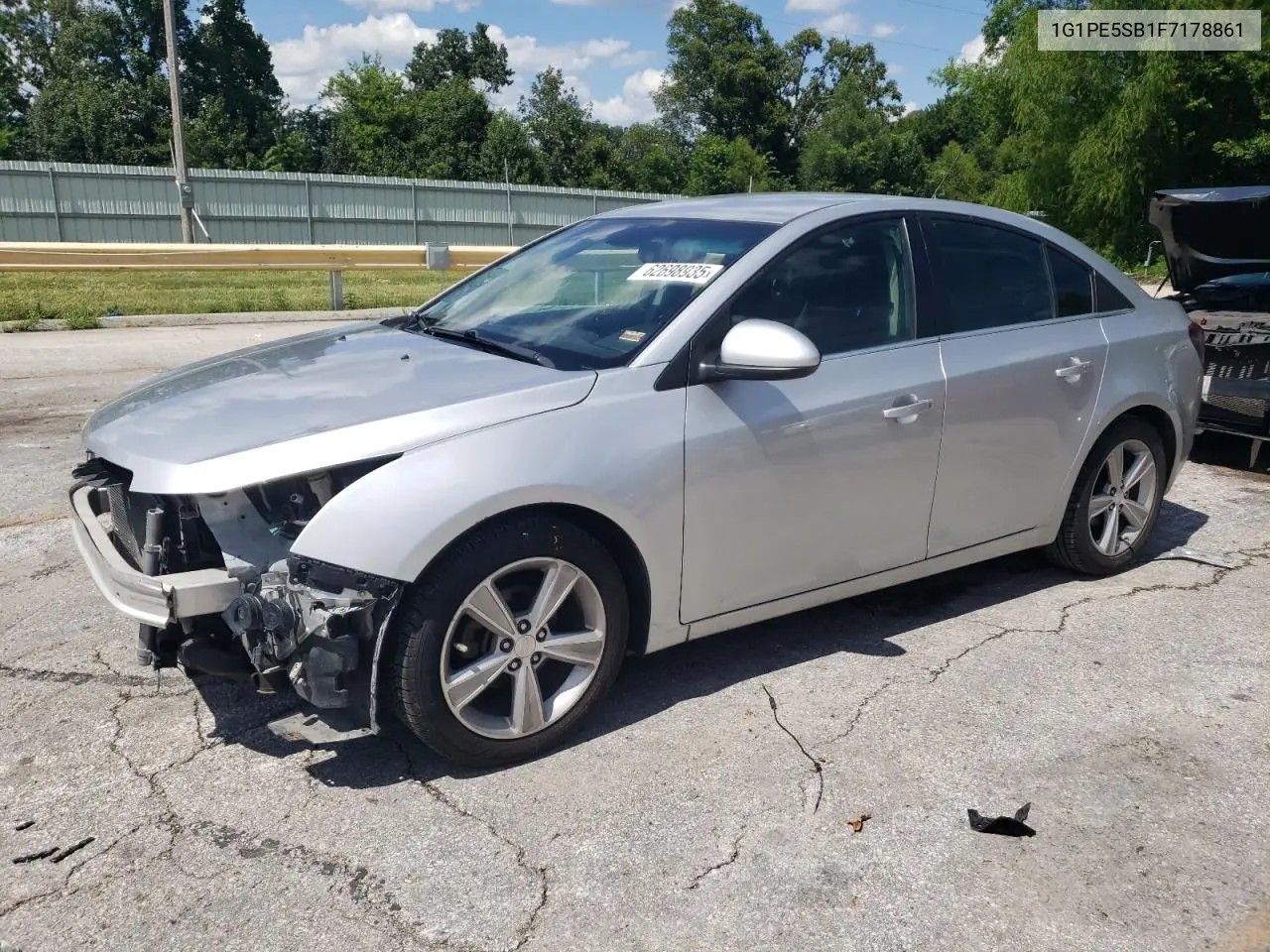 2015 Chevrolet Cruze Lt VIN: 1G1PE5SB1F7178861 Lot: 62698935