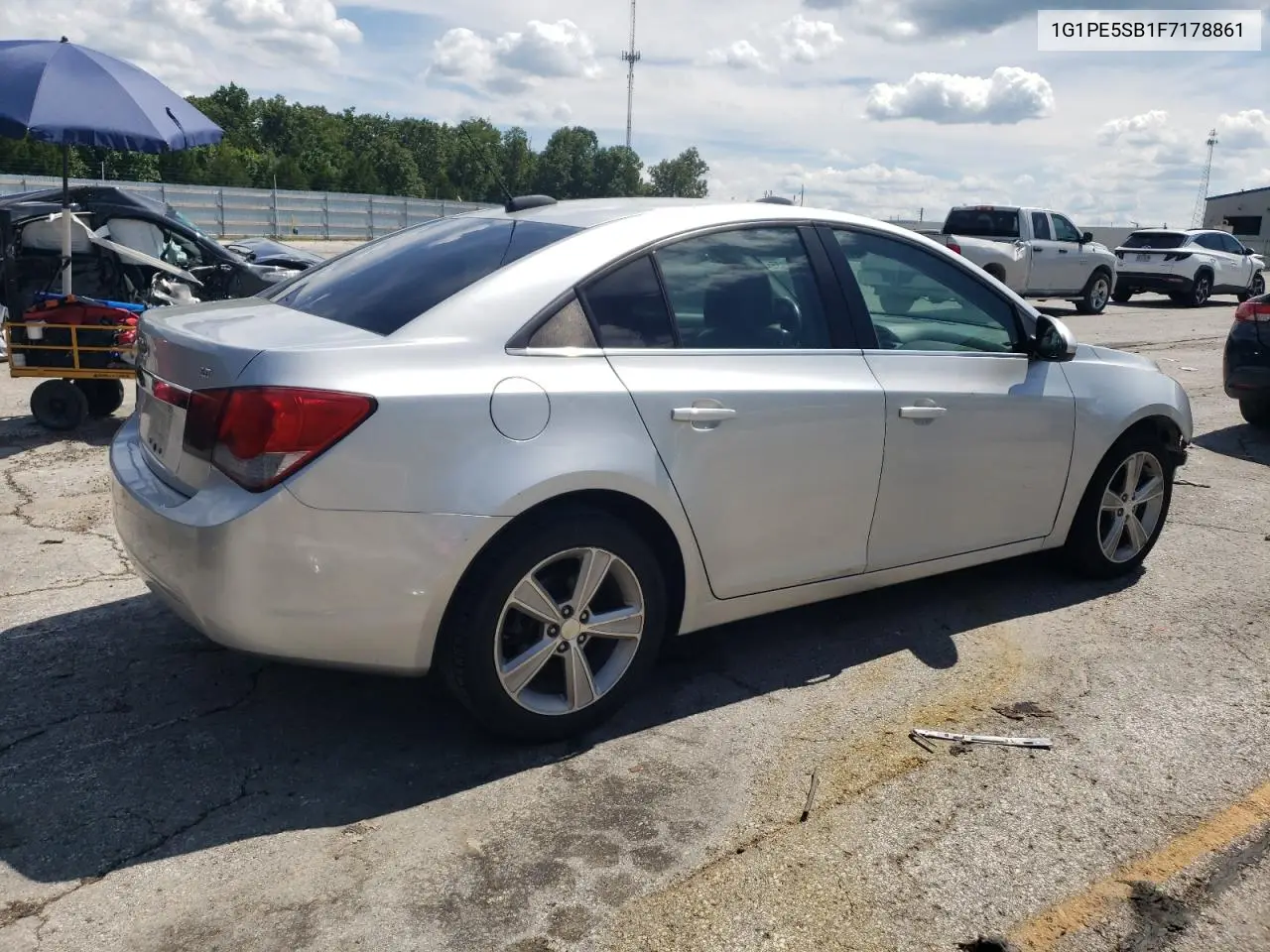 2015 Chevrolet Cruze Lt VIN: 1G1PE5SB1F7178861 Lot: 62698935