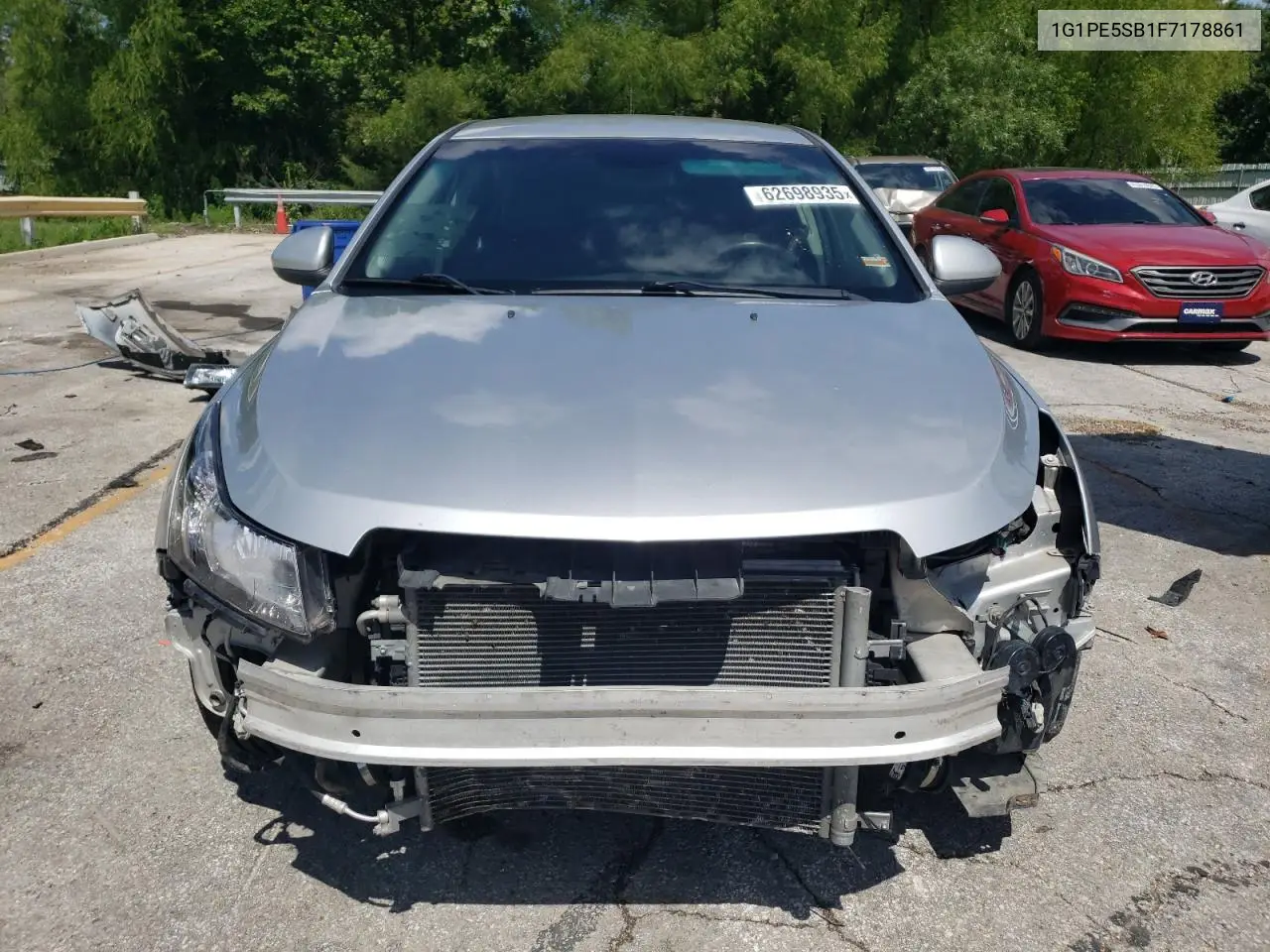 2015 Chevrolet Cruze Lt VIN: 1G1PE5SB1F7178861 Lot: 62698935