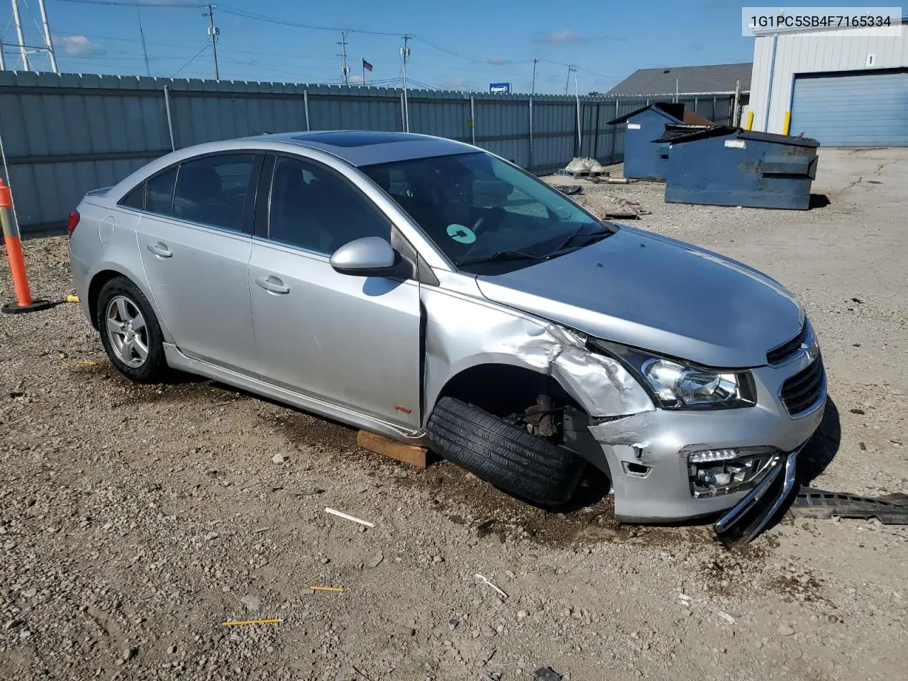 2015 Chevrolet Cruze Lt VIN: 1G1PC5SB4F7165334 Lot: 62869965