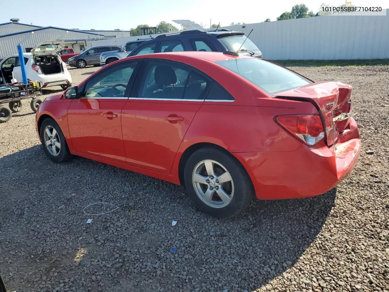 2015 Chevrolet Cruze Lt VIN: 1G1PC5SB3F7104220 Lot: 62870625