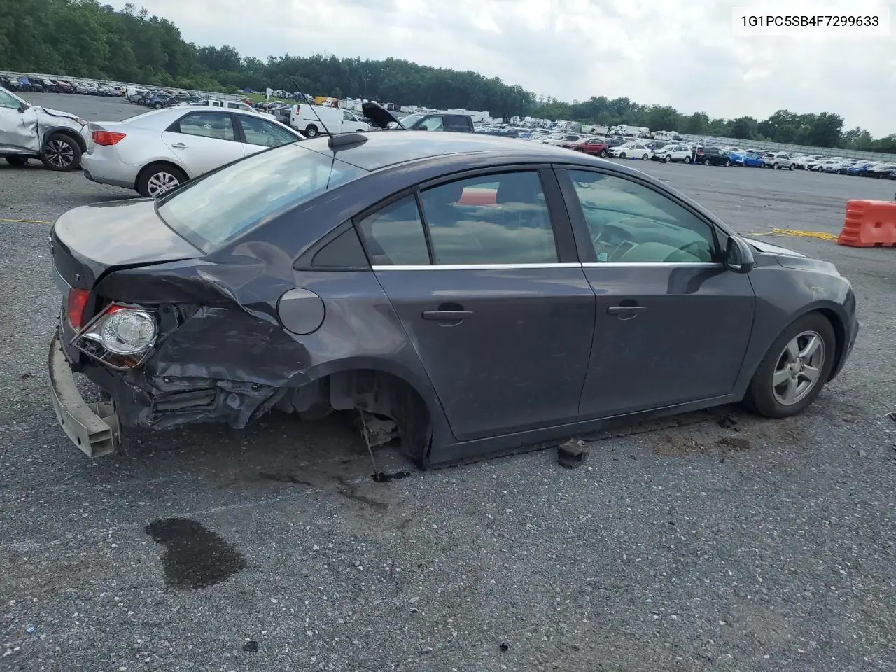 2015 Chevrolet Cruze Lt VIN: 1G1PC5SB4F7299633 Lot: 63021725
