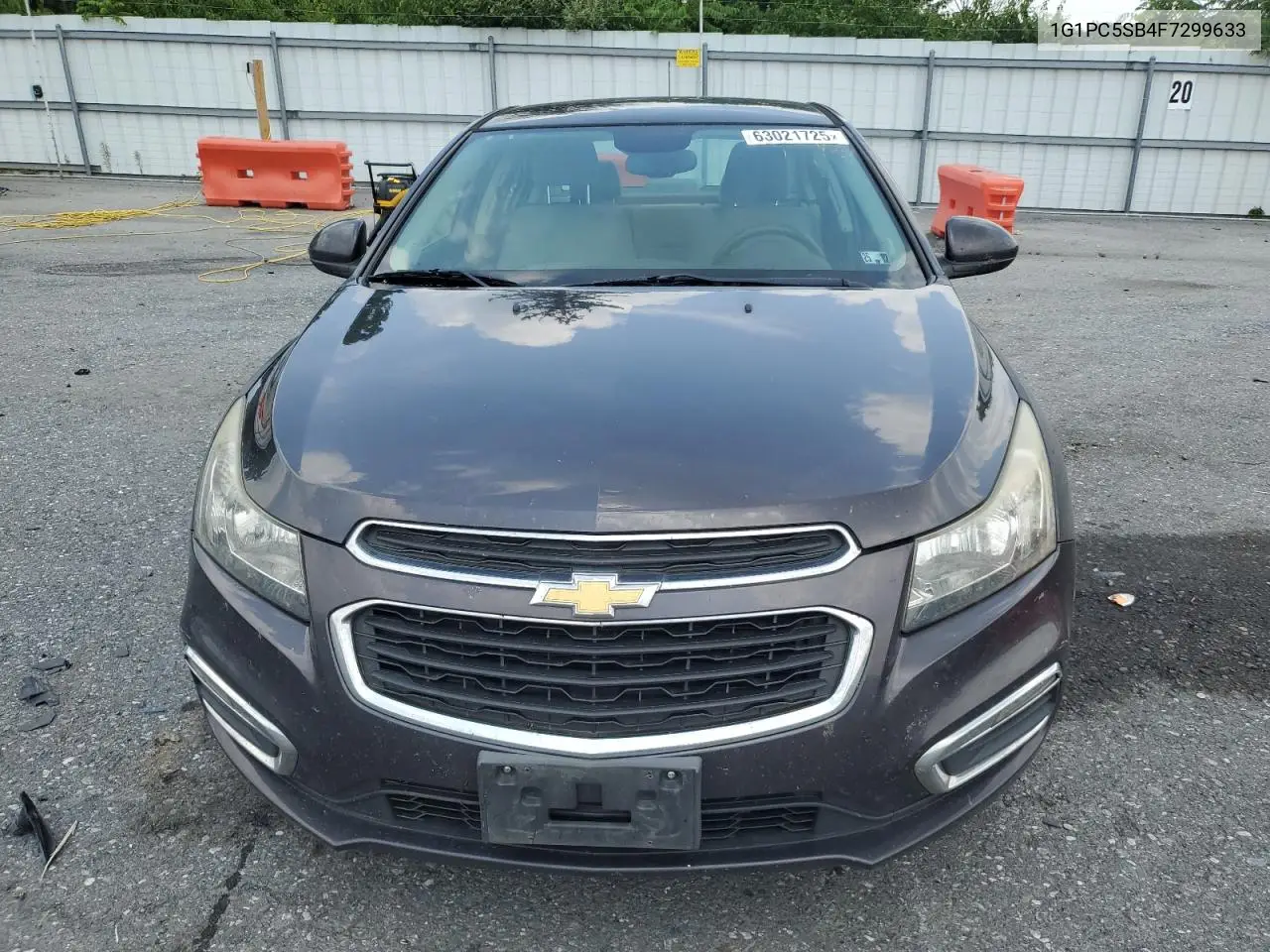 2015 Chevrolet Cruze Lt VIN: 1G1PC5SB4F7299633 Lot: 63021725