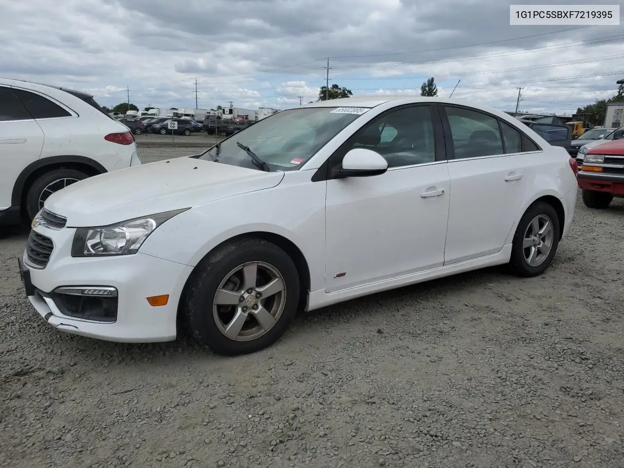 2015 Chevrolet Cruze Lt VIN: 1G1PC5SBXF7219395 Lot: 65602005
