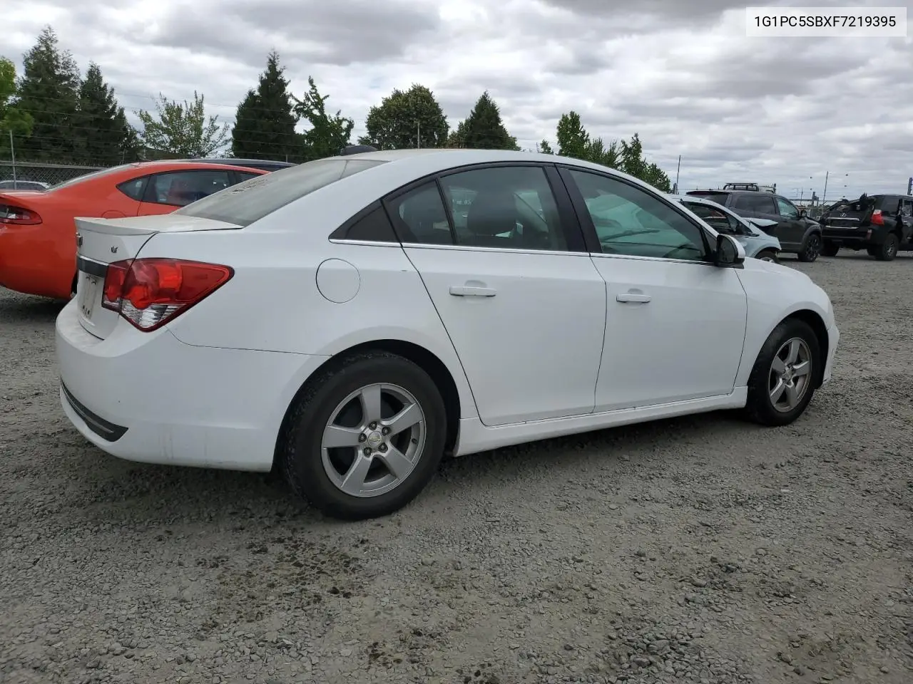 2015 Chevrolet Cruze Lt VIN: 1G1PC5SBXF7219395 Lot: 65602005