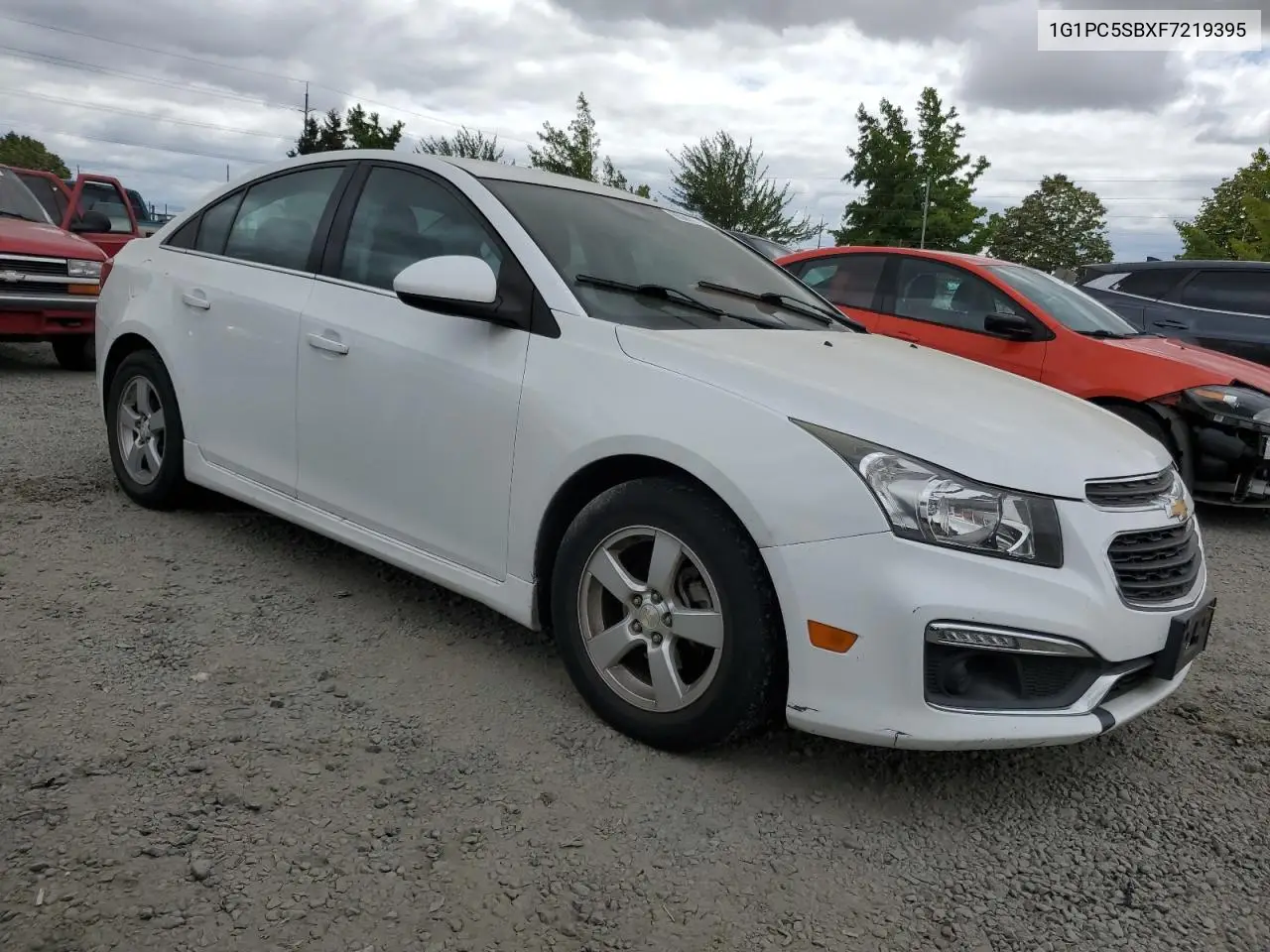 2015 Chevrolet Cruze Lt VIN: 1G1PC5SBXF7219395 Lot: 65602005