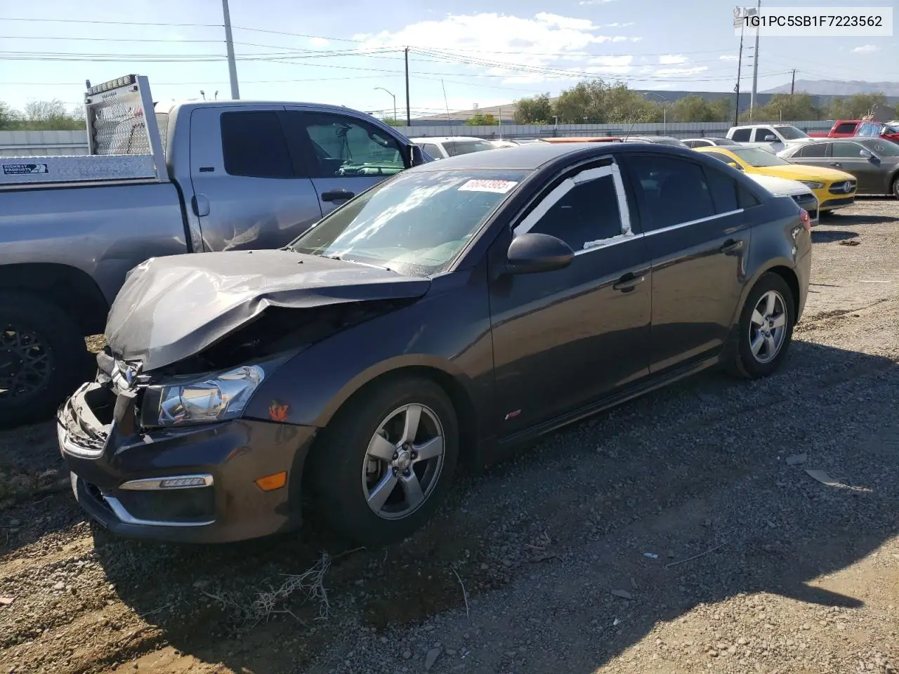 2015 Chevrolet Cruze Lt VIN: 1G1PC5SB1F7223562 Lot: 66043985