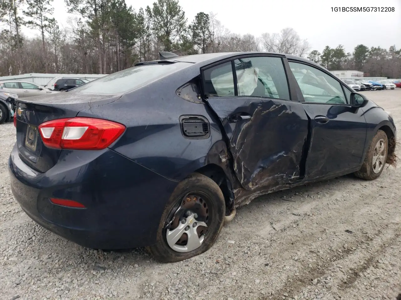 2016 Chevrolet Cruze Ls VIN: 1G1BC5SM5G7312208 Lot: 45450515