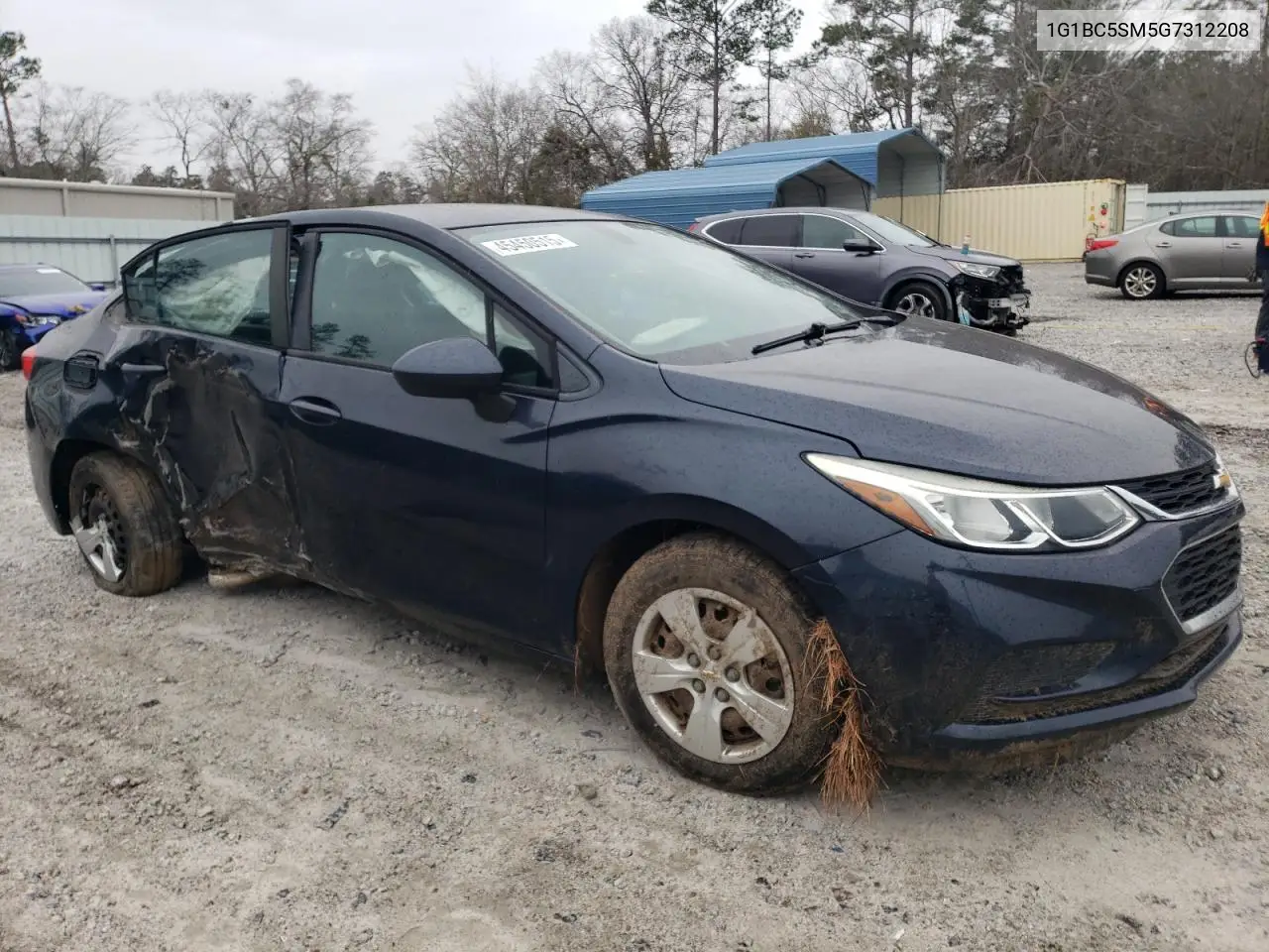 2016 Chevrolet Cruze Ls VIN: 1G1BC5SM5G7312208 Lot: 45450515