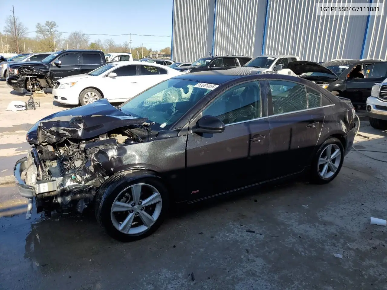 2016 Chevrolet Cruze Limited Lt VIN: 1G1PF5SB4G7111881 Lot: 53091065