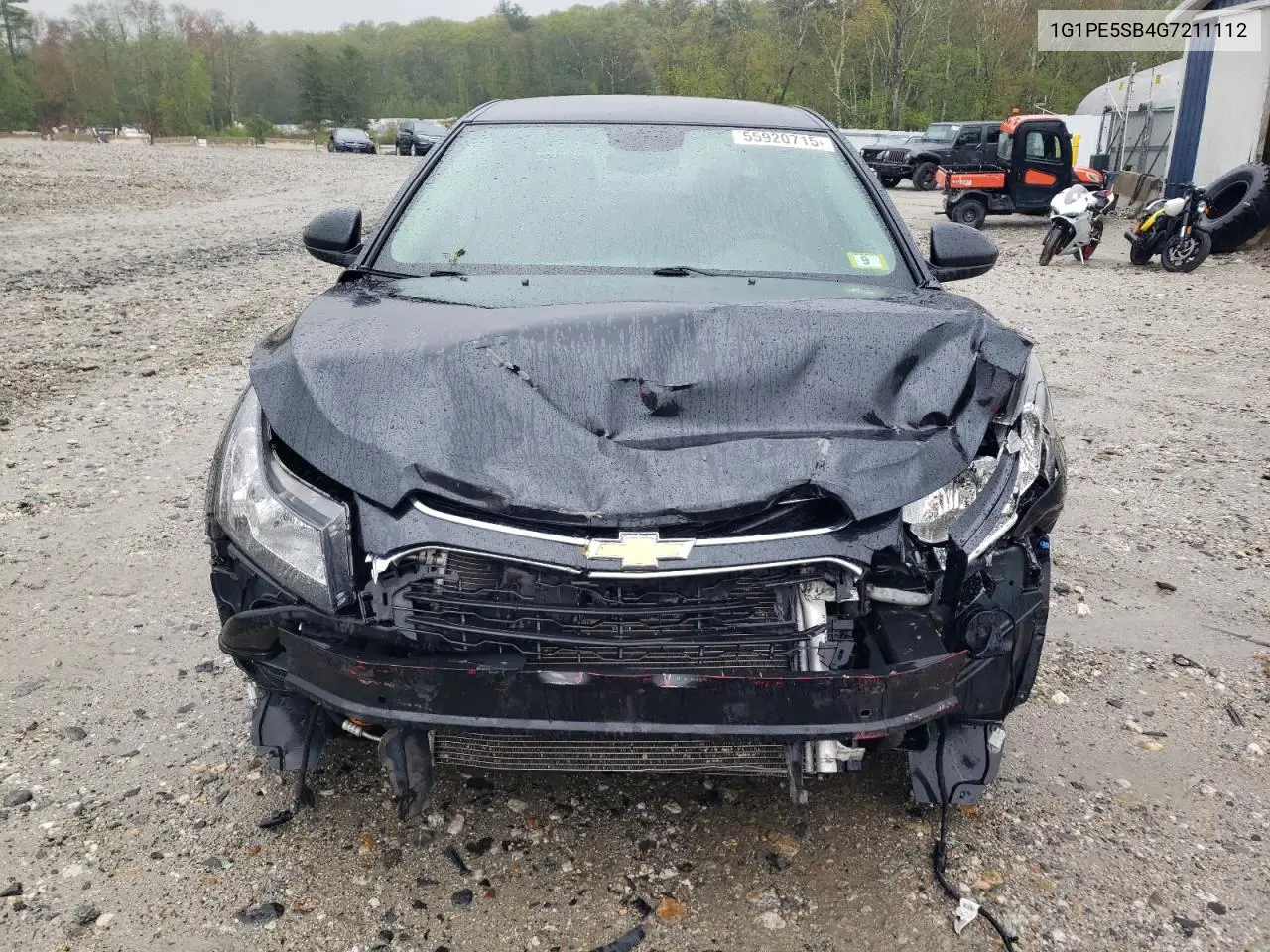 2016 Chevrolet Cruze Limited Lt VIN: 1G1PE5SB4G7211112 Lot: 55920715
