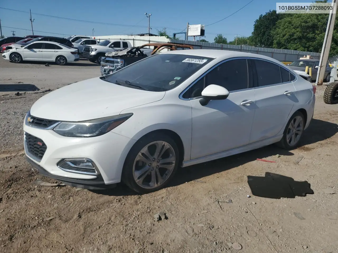 2016 Chevrolet Cruze Premier VIN: 1G1BG5SM7G7288093 Lot: 56561255