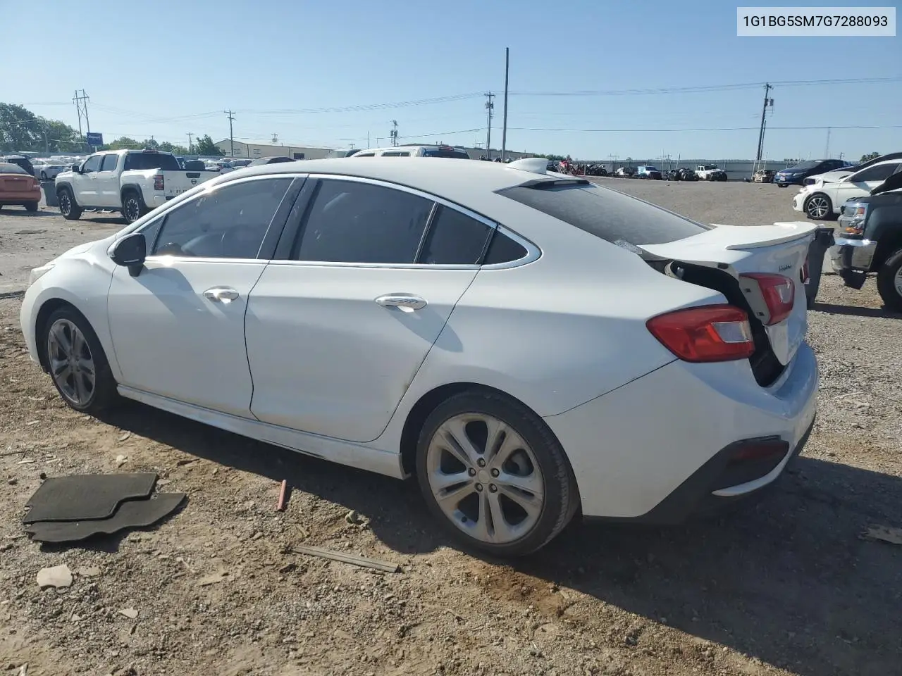 2016 Chevrolet Cruze Premier VIN: 1G1BG5SM7G7288093 Lot: 56561255