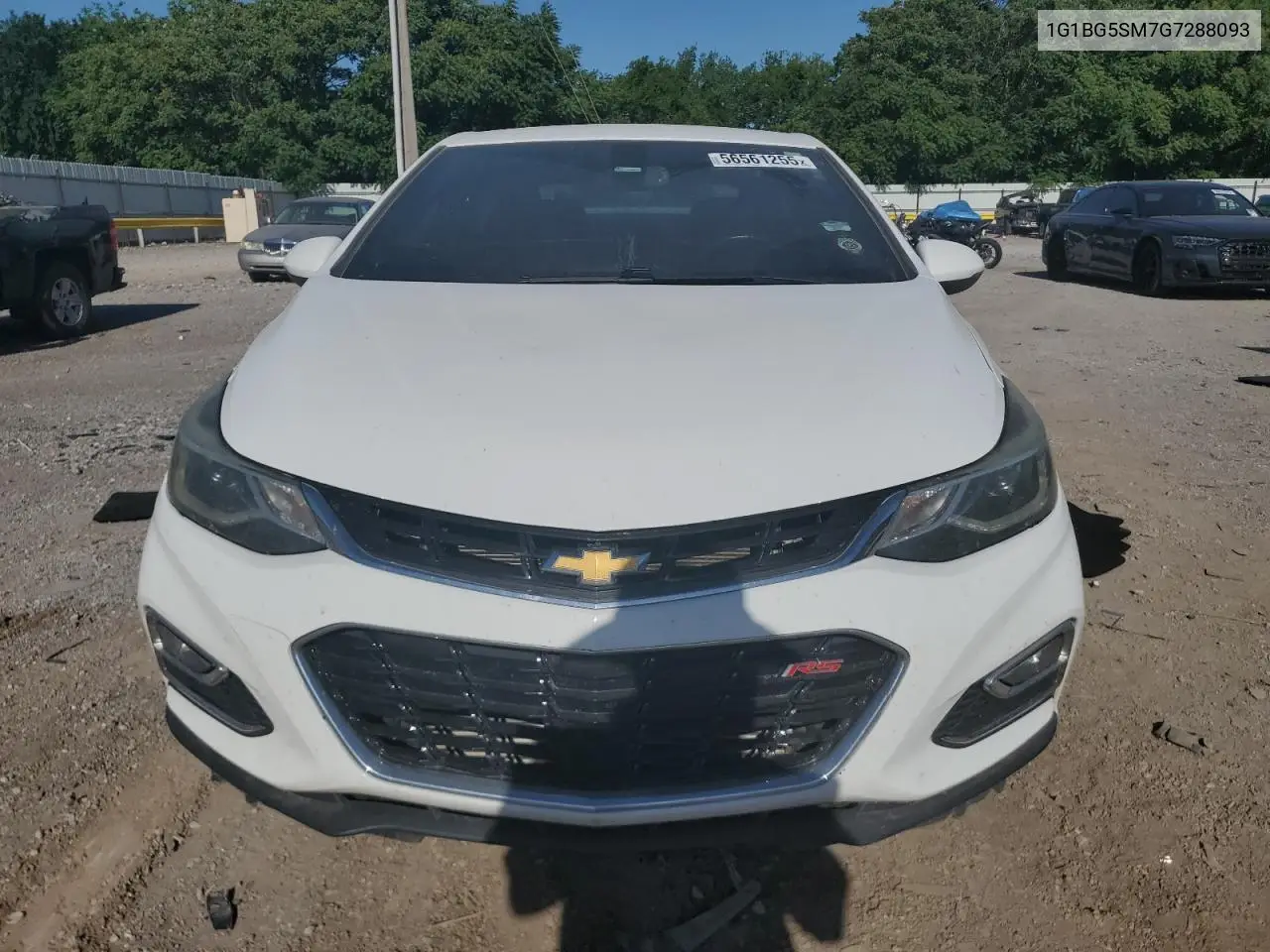 2016 Chevrolet Cruze Premier VIN: 1G1BG5SM7G7288093 Lot: 56561255