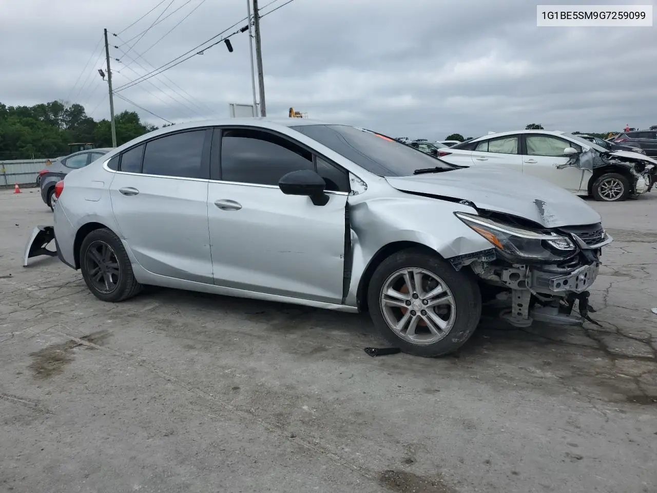 2016 Chevrolet Cruze Lt VIN: 1G1BE5SM9G7259099 Lot: 56575305