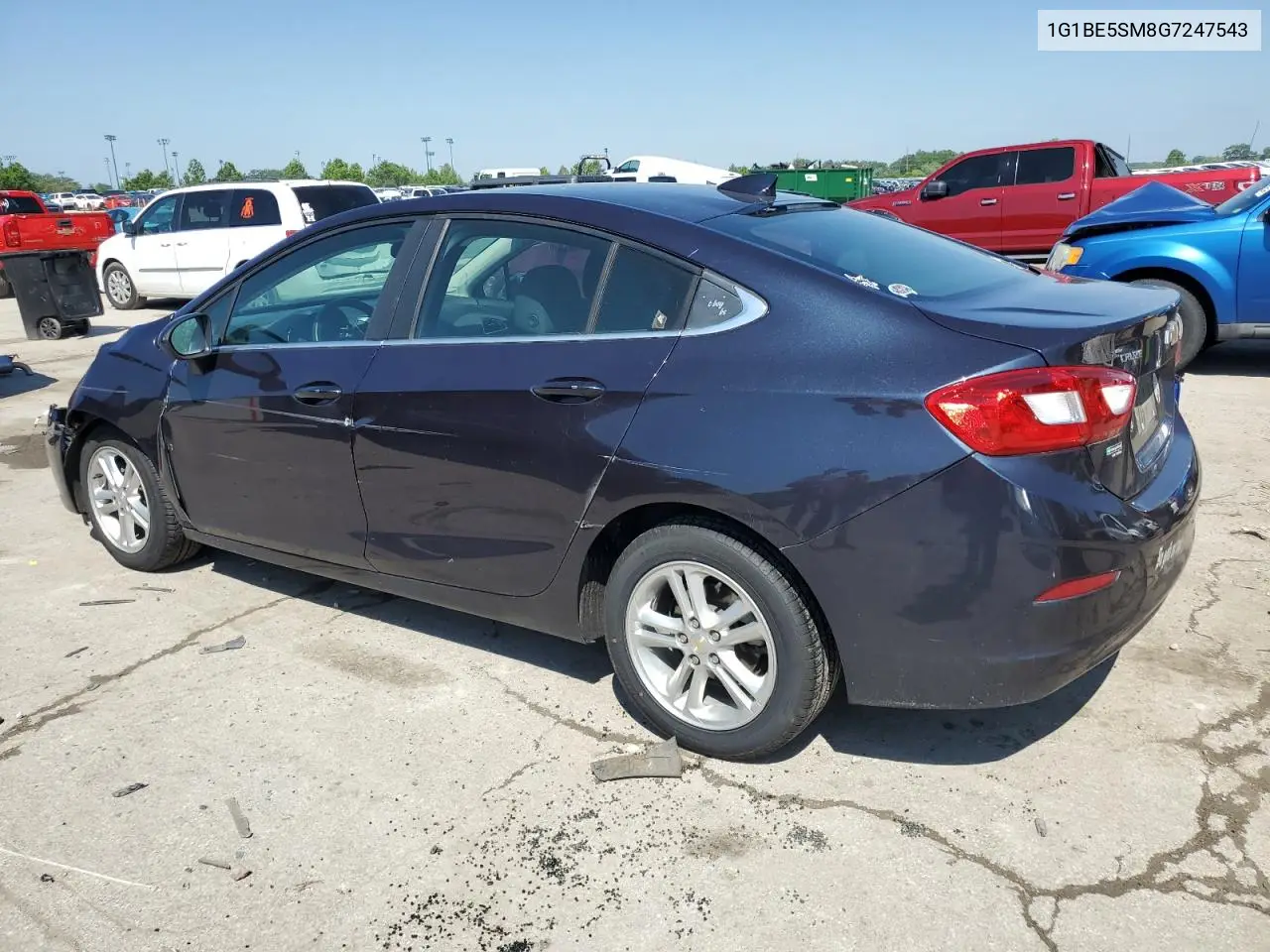 2016 Chevrolet Cruze Lt VIN: 1G1BE5SM8G7247543 Lot: 56661355