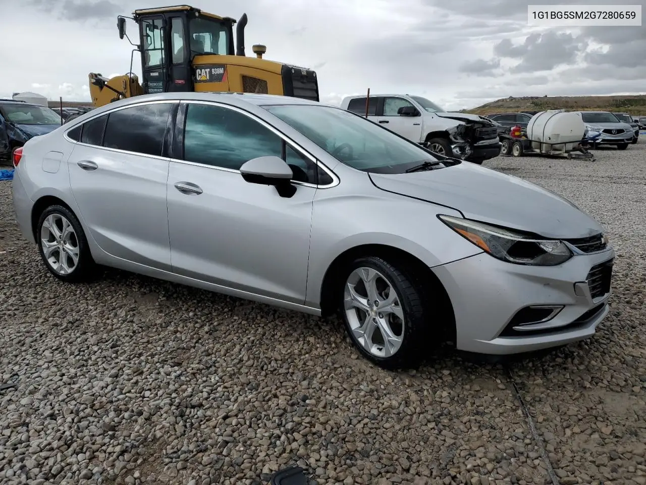 2016 Chevrolet Cruze Premier VIN: 1G1BG5SM2G7280659 Lot: 56701335