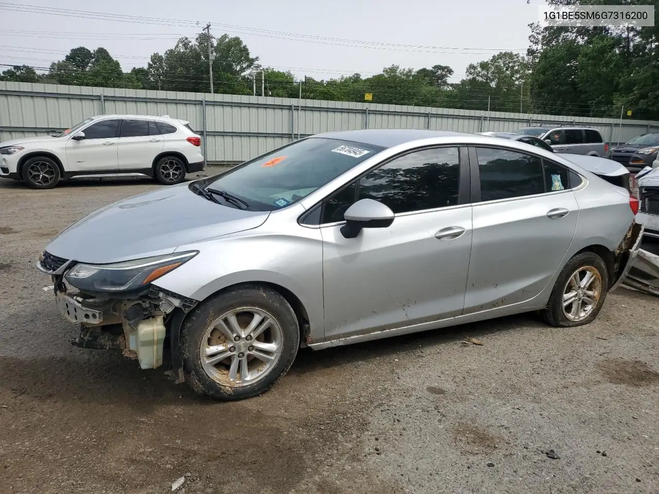 2016 Chevrolet Cruze Lt VIN: 1G1BE5SM6G7316200 Lot: 56704945