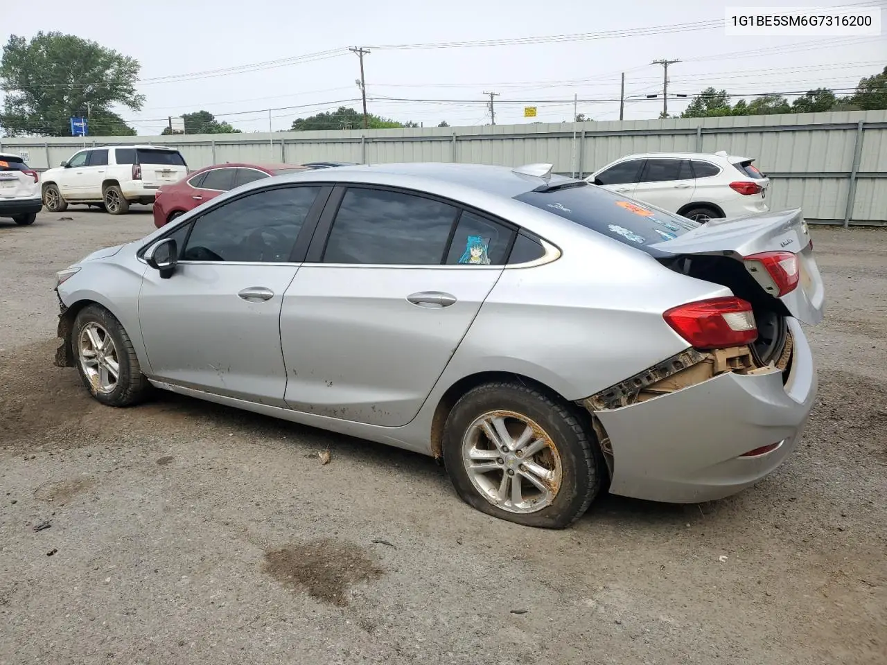 2016 Chevrolet Cruze Lt VIN: 1G1BE5SM6G7316200 Lot: 56704945