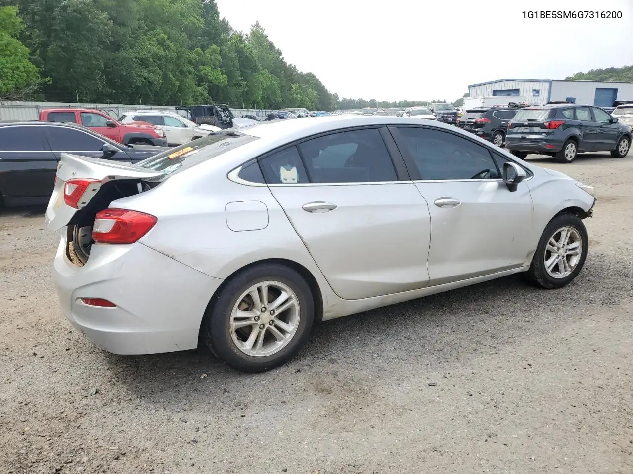 2016 Chevrolet Cruze Lt VIN: 1G1BE5SM6G7316200 Lot: 56704945