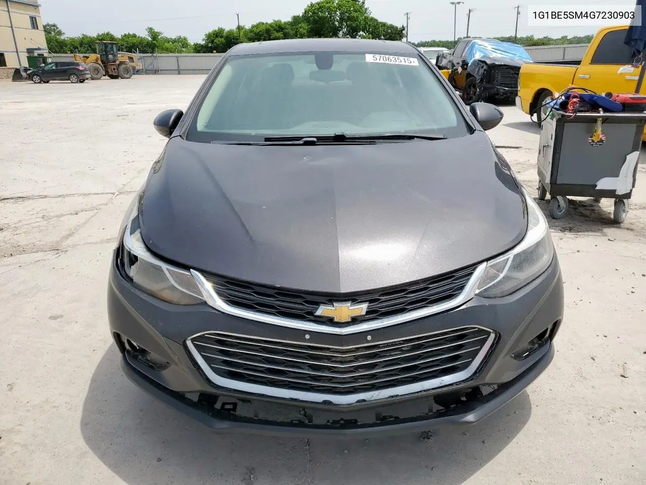 2016 Chevrolet Cruze Lt VIN: 1G1BE5SM4G7230903 Lot: 57063515