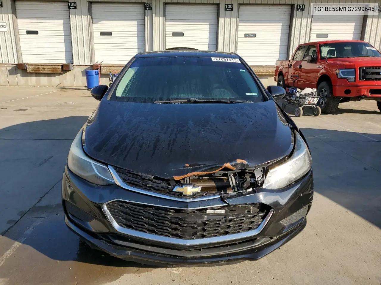 2016 Chevrolet Cruze Lt VIN: 1G1BE5SM1G7299645 Lot: 57097415