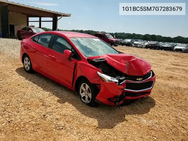 2016 Chevrolet Cruze Ls VIN: 1G1BC5SM7G7283679 Lot: 57123175