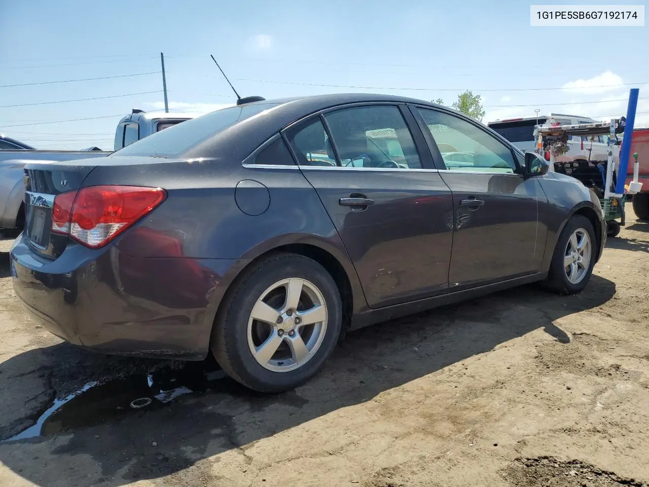 2016 Chevrolet Cruze Limited Lt VIN: 1G1PE5SB6G7192174 Lot: 57140145