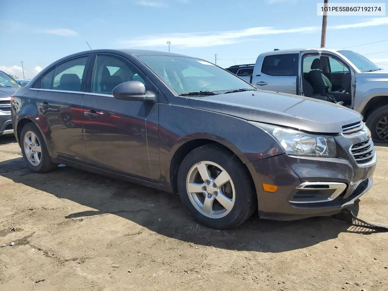 2016 Chevrolet Cruze Limited Lt VIN: 1G1PE5SB6G7192174 Lot: 57140145